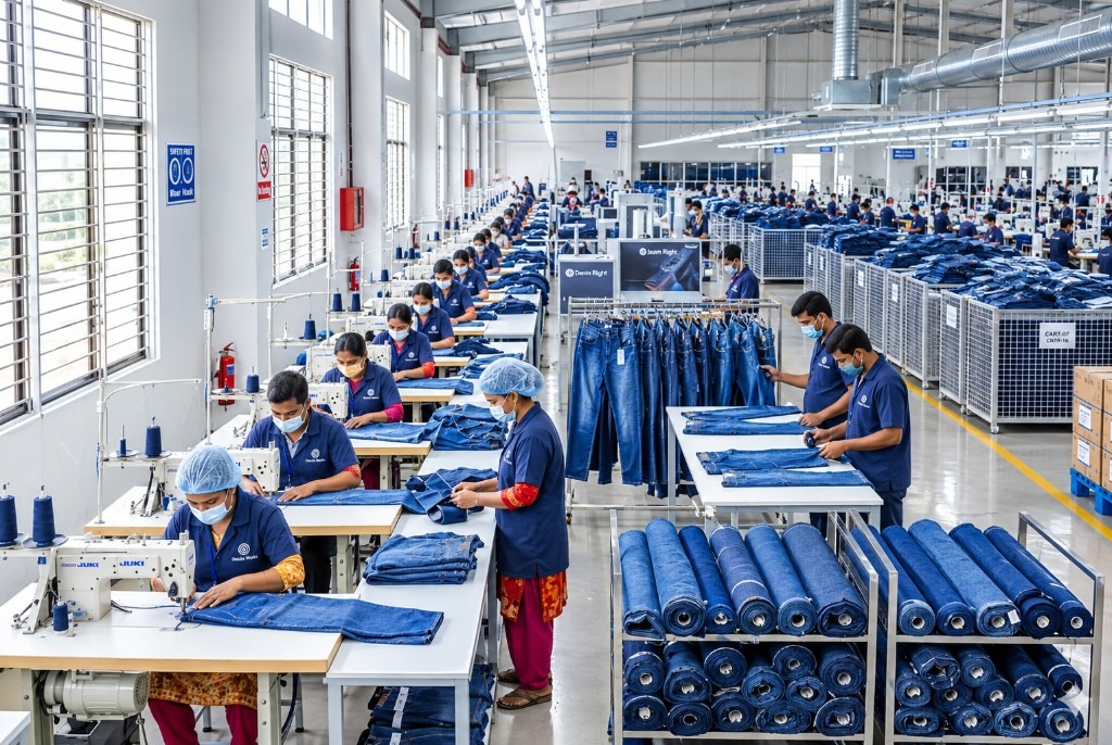 Azim & Son Unit-2 — denim production line