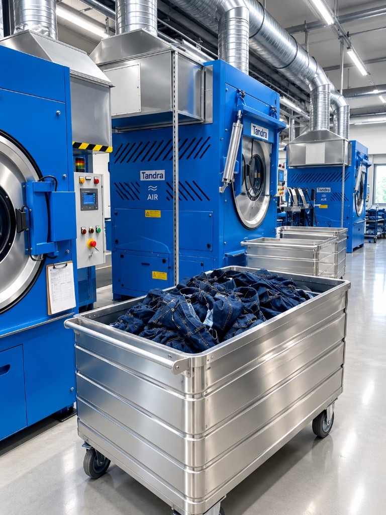 Washing plant — industrial denim finishing